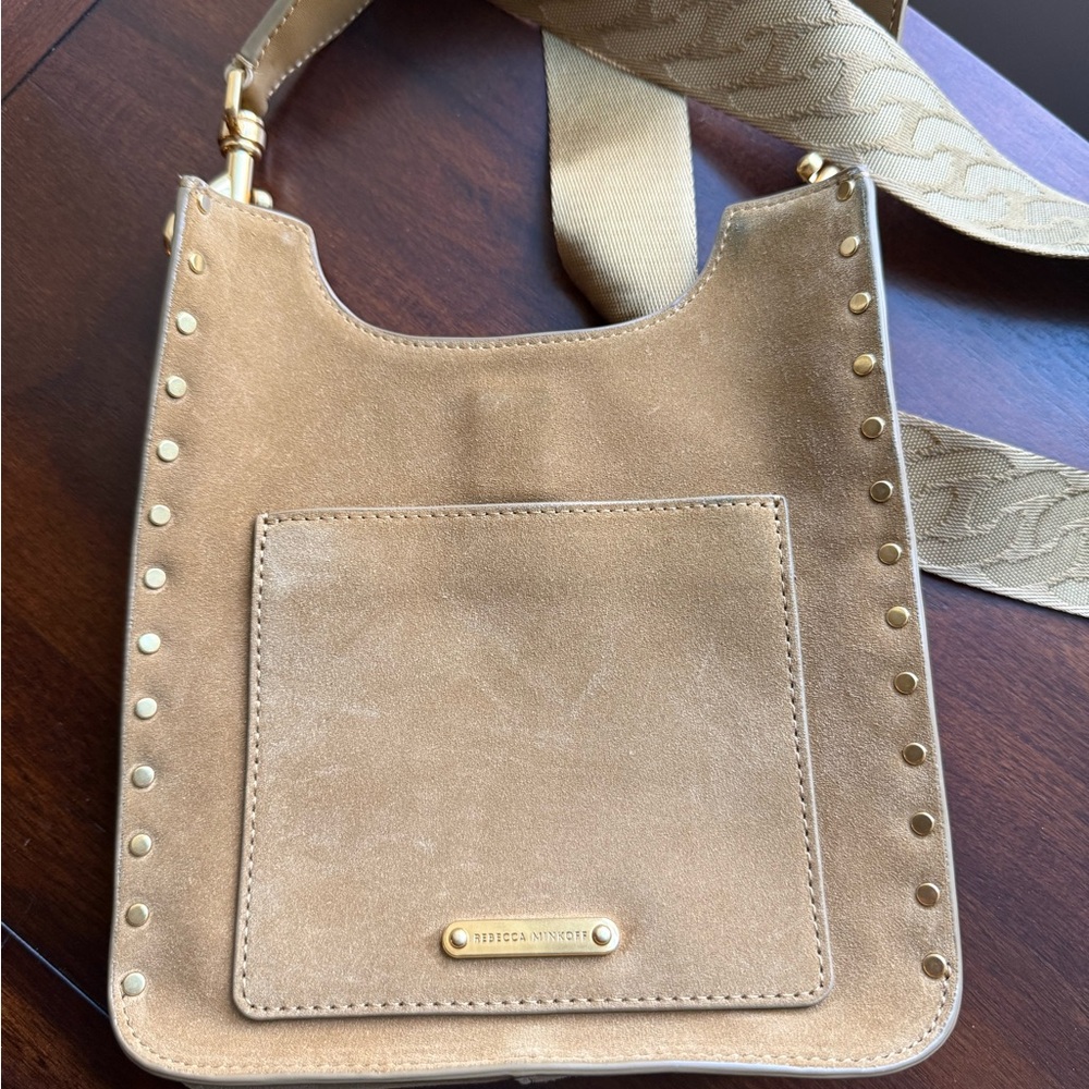 Rebecca Minkoff Suede Crossbody Bag - Picture 5 of 7